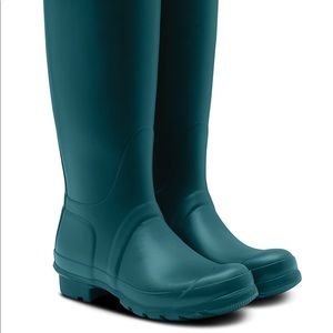 Hunter Tour Boots Teal Peacock